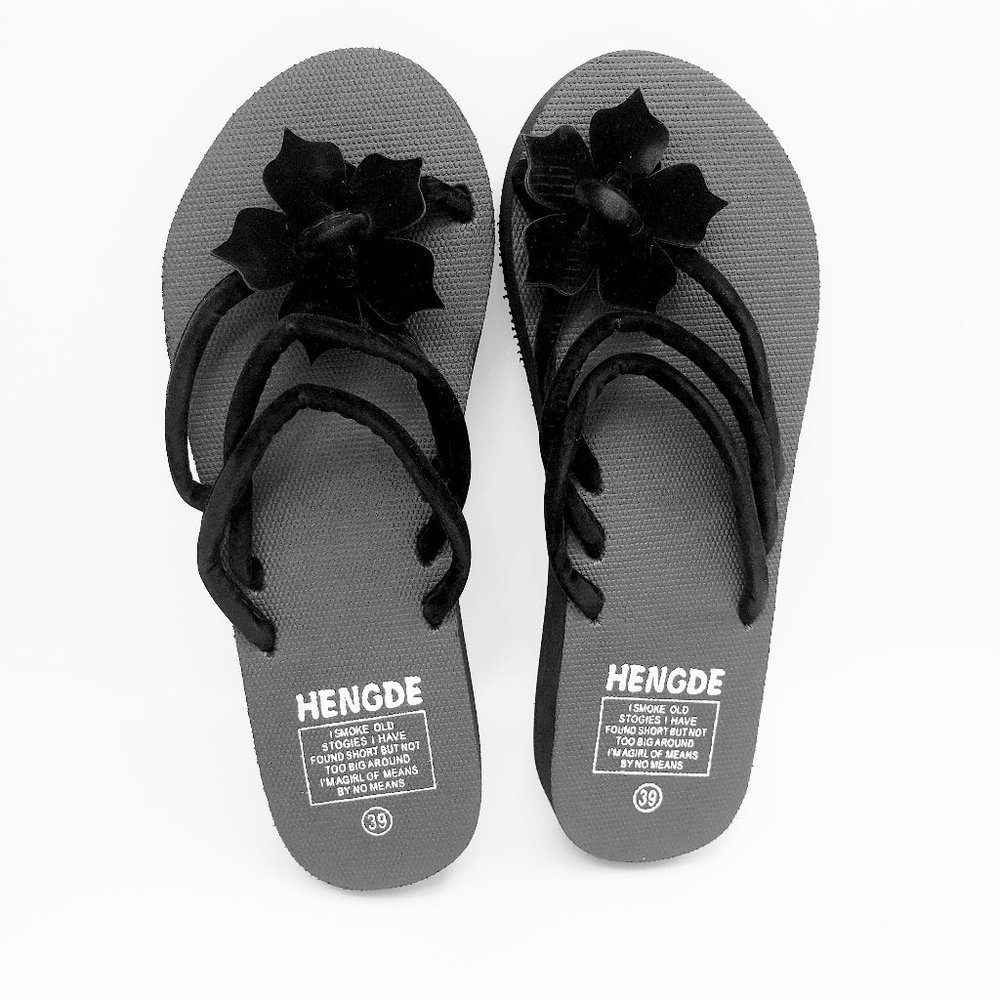 Black Slippers